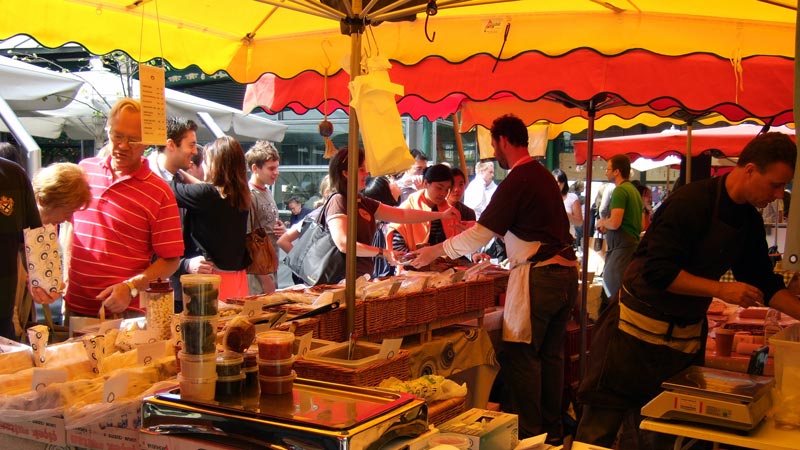 market stall