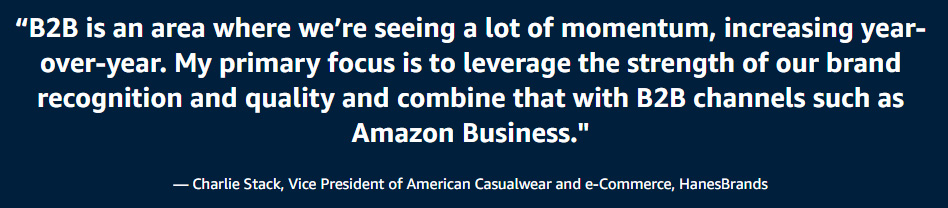 Charlie Stack, Vice President of American Casualwear