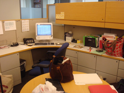 My last desk in New York City
