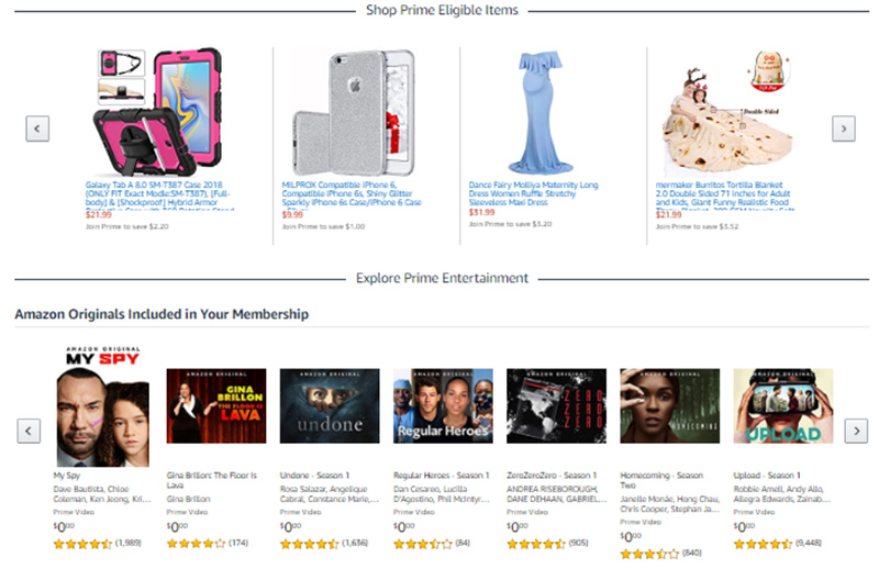 amazon prime online