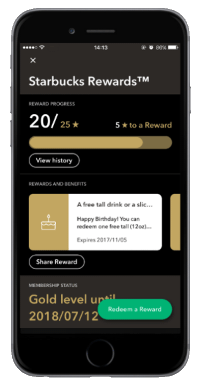 starbucks mobile app