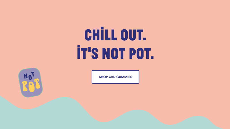 Not Pot homepage