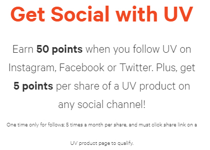 Social UV CTA