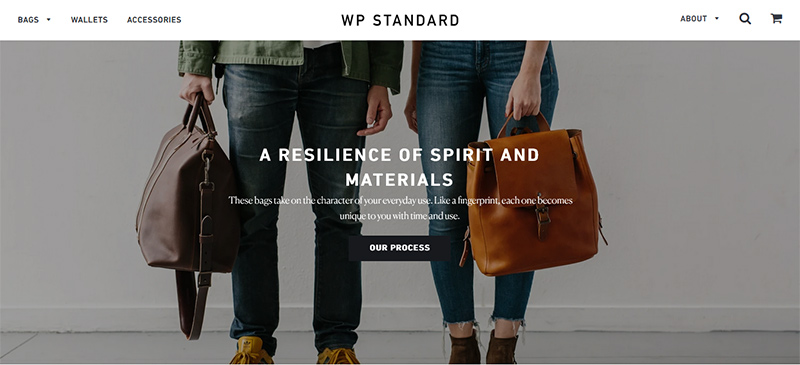 product homepage