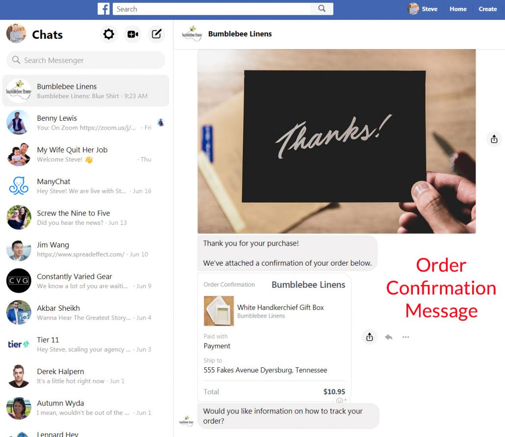 Order Confirmation