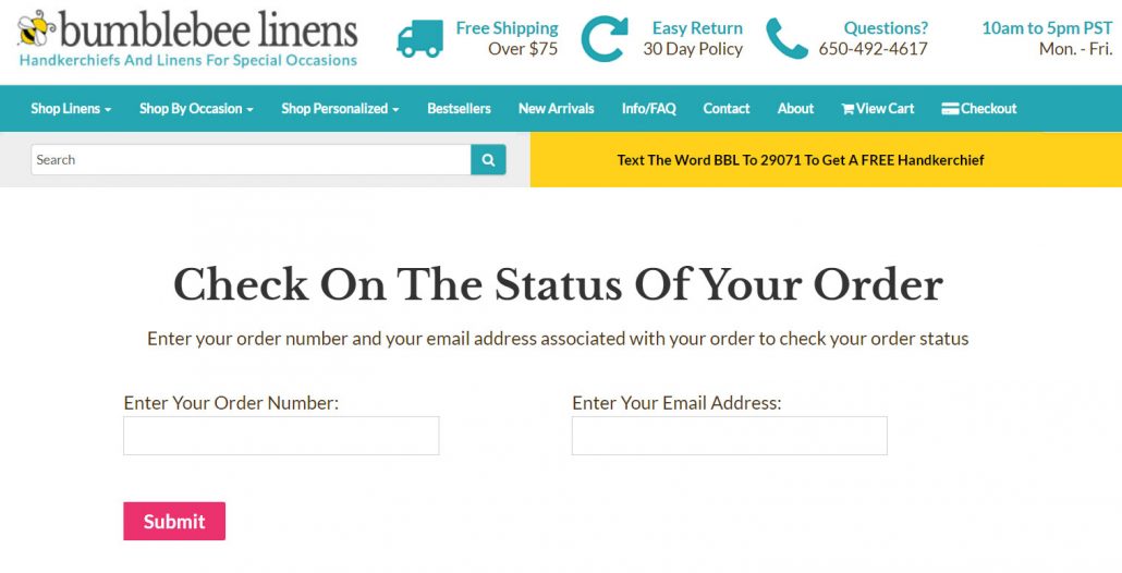 Order Status