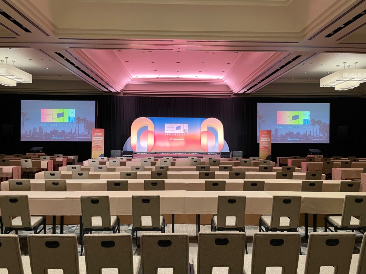 Stage at ECF Live