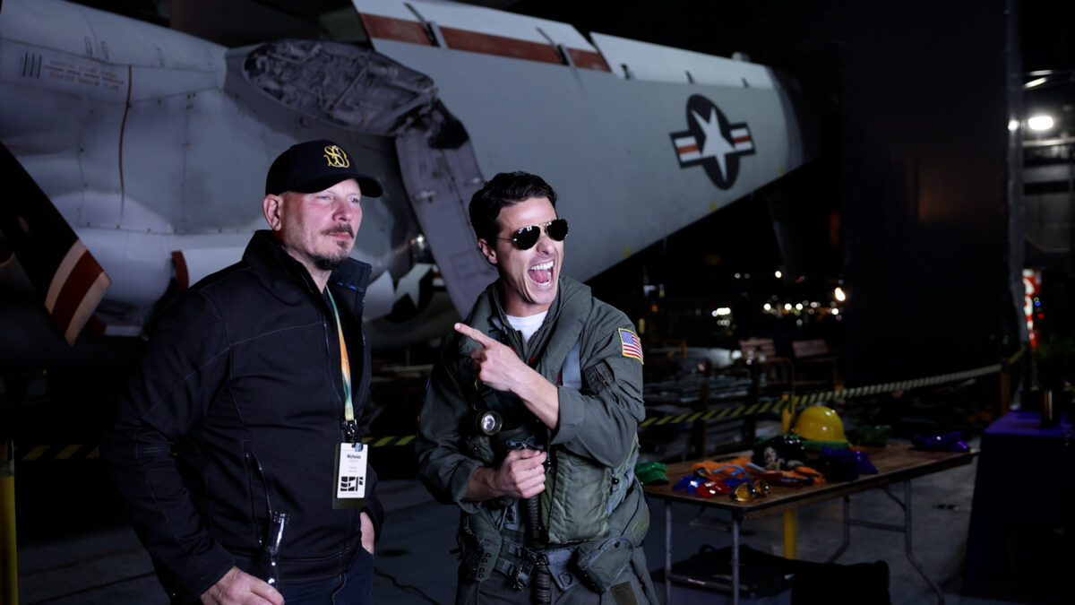 Tom Cruise Impersonator at ECF Live Opening Party